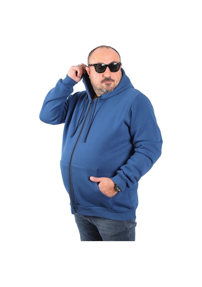 Moc Grande Mocgrande Büyük Beden Unisex Kapüşonlu 3Ip Sweat 11701 Indıgo Moc Grande Mocgrande Büyük Beden Unisex Kapüşonlu 3Ip Sweat 11701 Indıgo