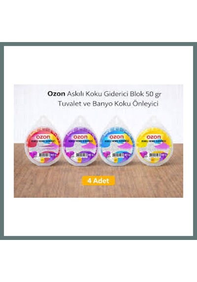 Bezos Ozon Askılı Wc Kokusu 4 Adet Ventra