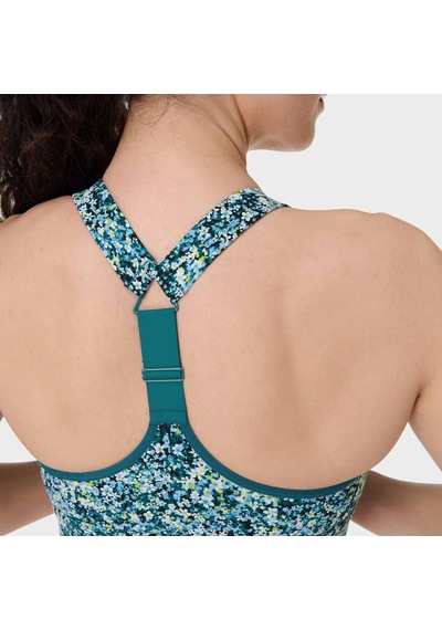 Sweaty Betty Sweaty Betty Power Medium Support Sports Br Kadın Siyah Fitness Bra 5113 Pembe