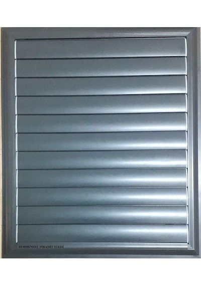 Banyo Havalandırma Antrasit Gri Alüminyum Telli Menfez, Panjur !