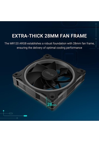 Prime Mr120 Argb Ters Kasa Fan Tekli Paket