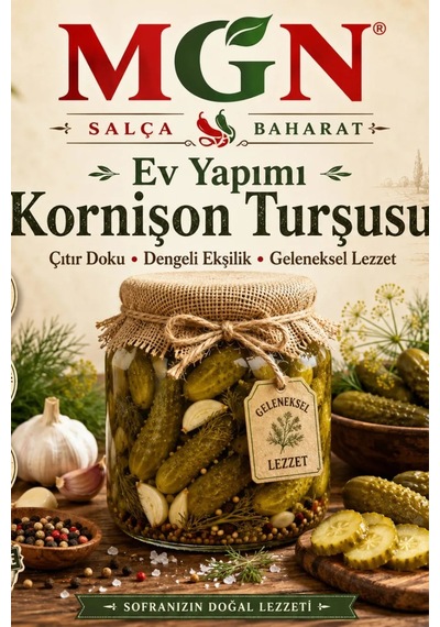 Mgn Ev Yapımı Kornişon Turşusu 1 Kg