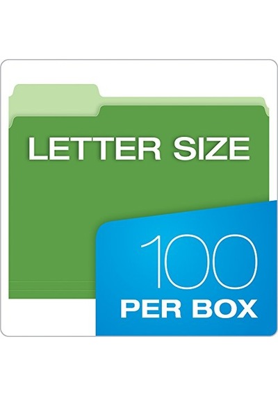 İki Renkli Renk Dosyası Dosya Letter