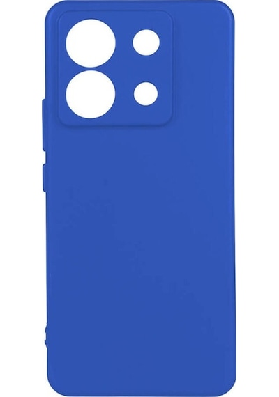 Xiaomi Redmi Note 13 Pro 5g Kılıf Zore Biye Silikon Mavi