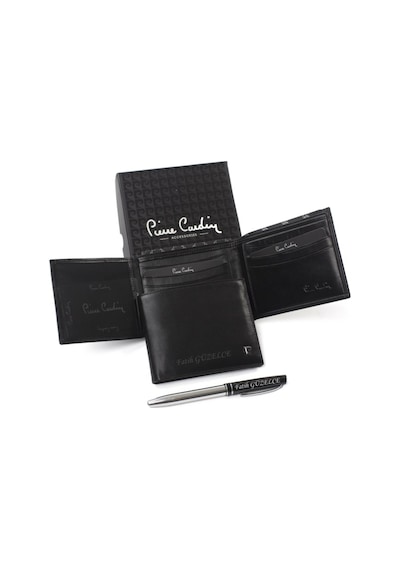 Kişiye Özel Pierre Cardin Deri Erkek Cüzdanı P2361 Siyah Kişiye Özel Pierre Cardin Deri Erkek Cüzdanı P2361 Siyah