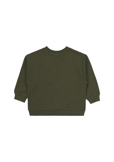 Civil Boys Cvl Team Etiketli 2-5 Yaş Sweatshirt Koyu Haki