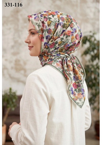 Locella Lo'cella Soft Pamuk Eşarp 331-116 Çok Renkli