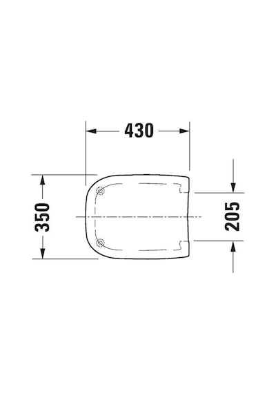 Duravit D-Code Klozet Kapağı