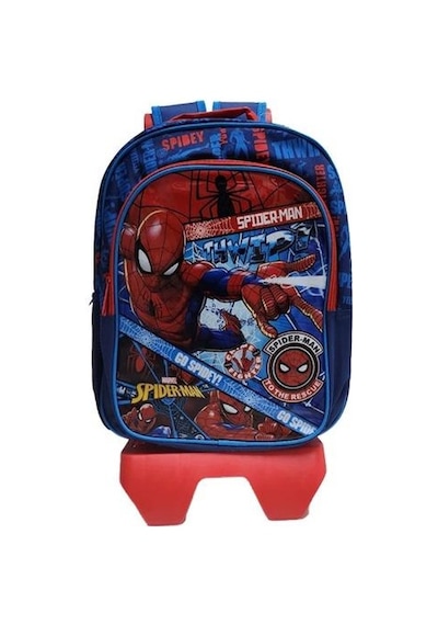 Frocx Spıderman Çekçekli İlkokul Çantası Check Go -48116