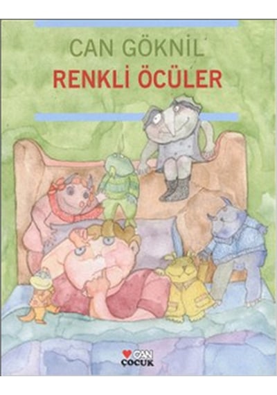 Can Çocuk Yayınları - Renkli Öcüler