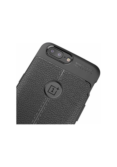 One Plus 5 Kılıf Zore Niss Silikon Kapak Gri