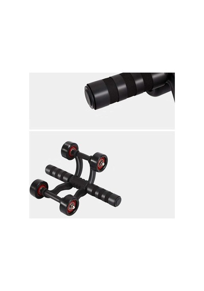 Multiflexpro Ab Wheel Roller Fitness Karın Kası Aleti 4 Tekerlek