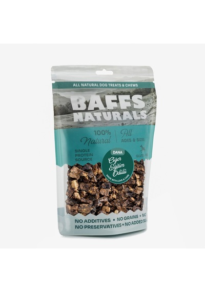Baffs Naturals Dana Ciğer Eğitim Ödülü Köpek Ödül Maması 100 G