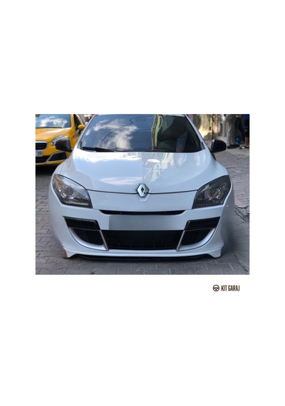 Kit Garaj Renault Megane 4 Ön Ek Plastik Boyasız