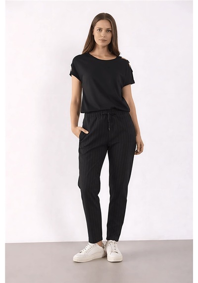 Fashion Friends Bayan T Shirt 26y0195k1 Siyah