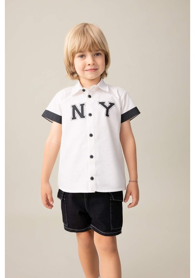 Defacto Erkek Bebek Jean Şort B6750A524SMNM36 Çok Renkli