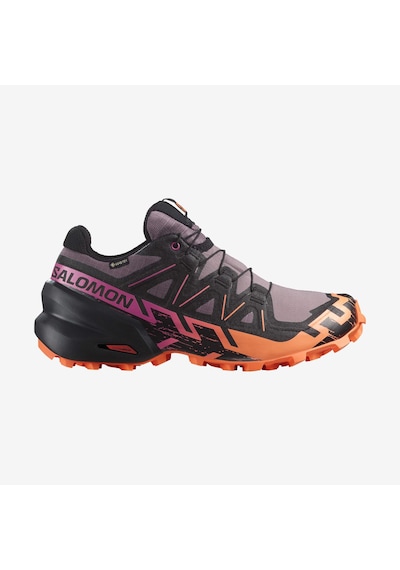 Salomon Speedcross 6 Gore-tex Kadın Koşu Ayakkabısı Moonscape L47465700 Bordo