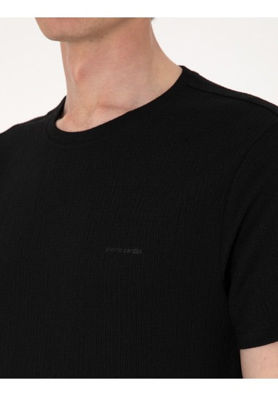 Pierre Cardin Erkek Siyah Tişört 50306802-vr046 Siyah