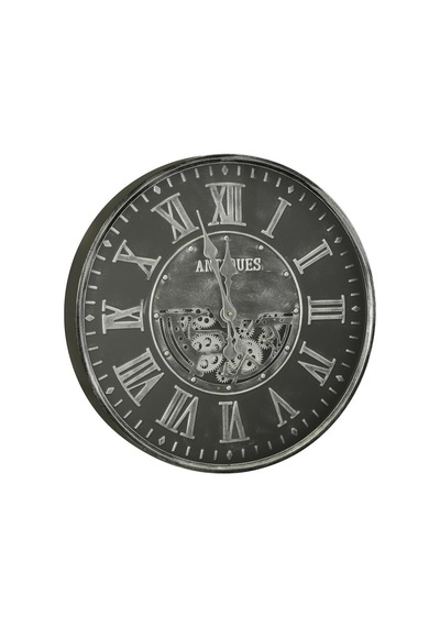 Vitale Dark Çarklı Duvar Saati 60 Cm Ak.jı0012 Siyah