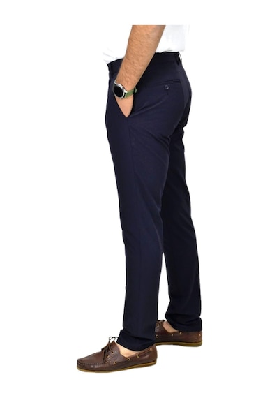 Notra Erkek Silim Fit Kumaş Pantolon Lincoln 198 Bgl-st04487 Lacivert