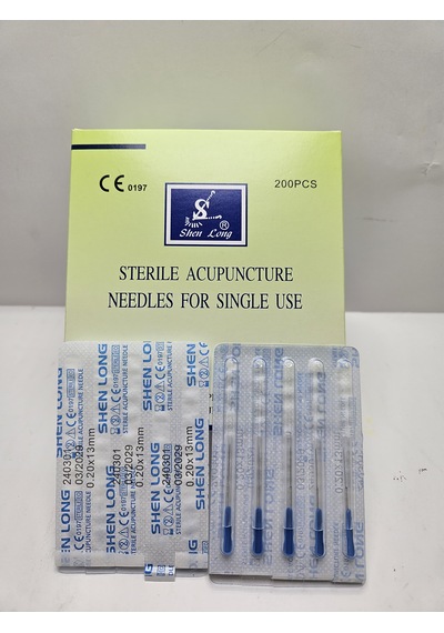 Shenlong Akupunktur İğnesi Kuru İğne 200 Adet 0.20 X 13 Mm