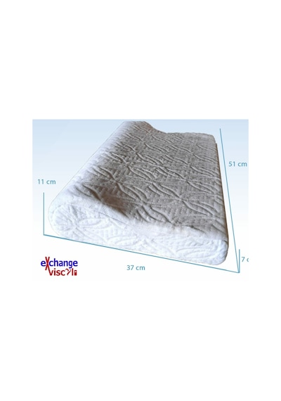 Visco Yastık Ortopedik Boyun Yastığı 51/37/11-7