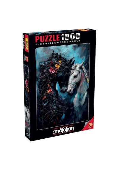 Anatolian 1000 Parçalık Puzzle - Siyah Beyaz 1199