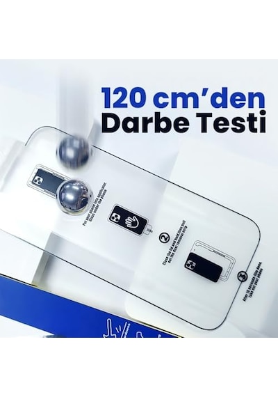 Apple iPhone Uyumlu 15 Pro Max Ekran Koruyucu Cam Magıc-box Tozsuz Hizalama Tam Kaplama 9h Kırılmaz & Çizilmez