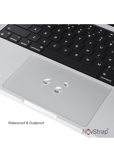Novstrap Apple Uyumlu MacBook Pro 14 İnç M1 M2 A2442 A2779 İle Touchpad Trackpad Koruyucu Film