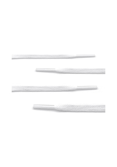 Hapshoe 80 Cm Beyaz 0,5 Mm Yassı Mumlu Ayakkabı Bağcığı Beyaz