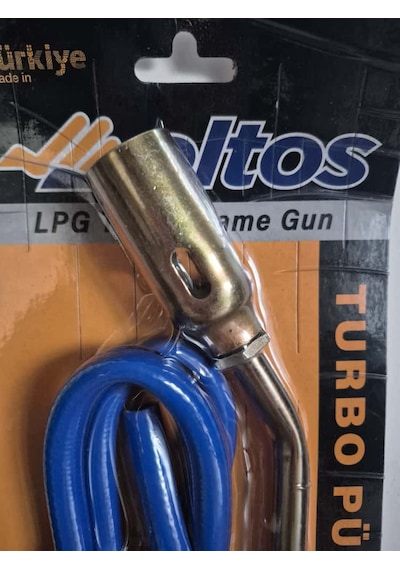 Eltos Turbo Pürmüz Aygaz Uyumlu Lpg Şalama Seti Kırmızı - Mavi