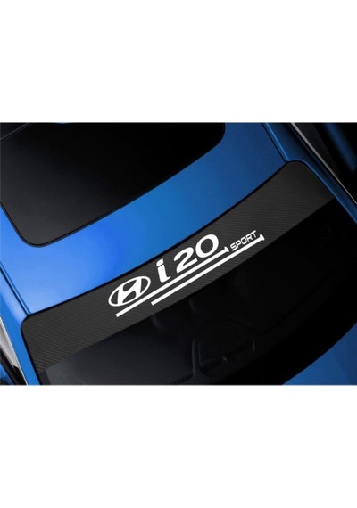 Hyundai I20 Uyumlu Karbon Ön Cam Oto Sticker