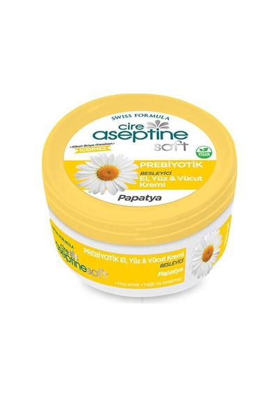 Cire Aseptine Soft Papatya Özlü Besleyici Prebiyotikli Krem 100 Ml Aloe Vera