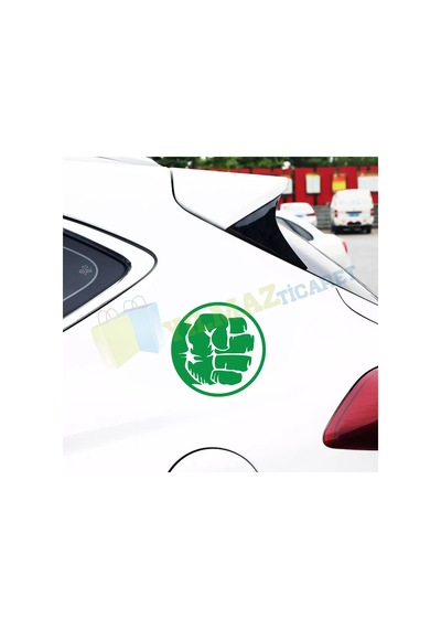 Mao Do Hulk El Yumruk Oto Sticker Araba Etiket Yapıştırma