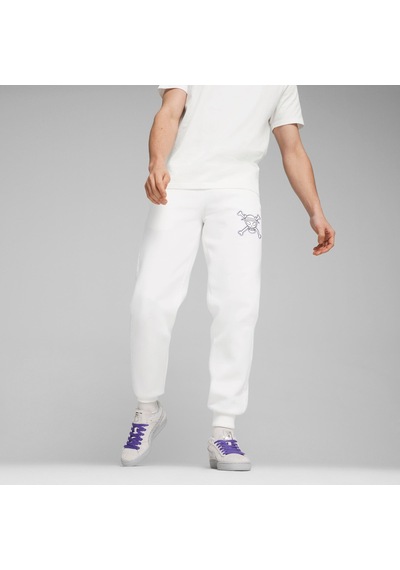 Puma X One Piece T7 Pants Erkek Eşofman Altı-beyaz Beyaz