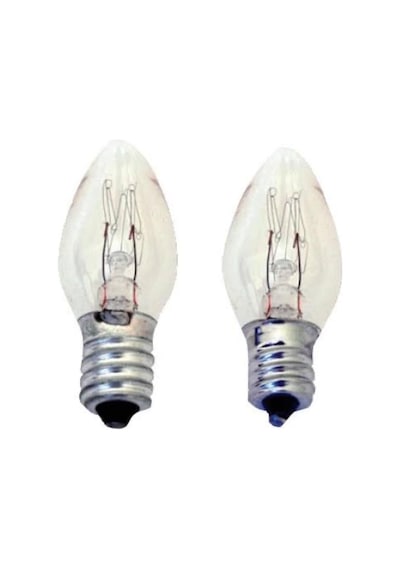 E14/ E12 Renkli Ve Şeffaf Parfüm Ampul 10W (10 Adet)