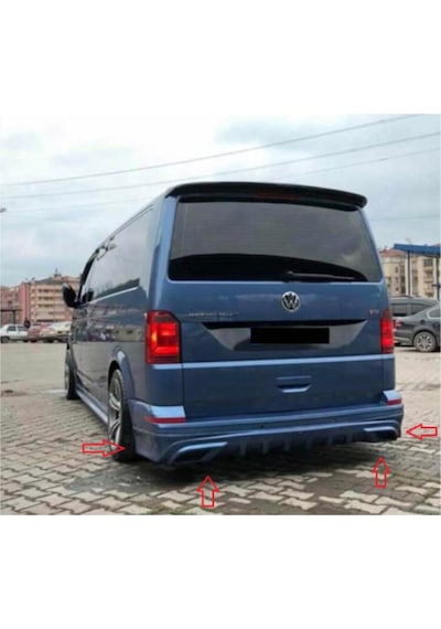 Vw-transporter T5-t6 Arka Tampon Eki-boyasız Uyumlu