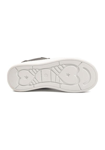 Siyah Beyaz Bağcıklı Unisex Spor Ayakkabı Grov 410 G Siyah - Beyaz