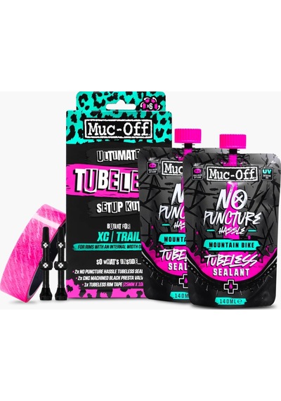 Muc-off Ultimate Tubeless Setup Kit Xc / Trail Pembe