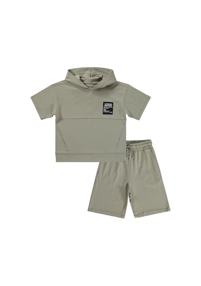 Civil Boys Urban Etiketli 6-9 Yaş Takım - Gri