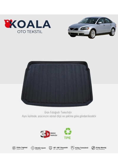 Volvo S40 1995-2004 3d Bagaj Havuzu