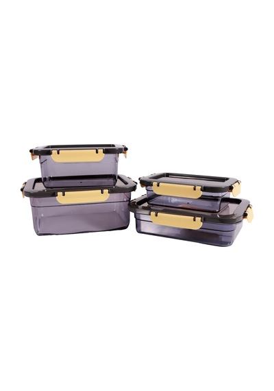 Herevin 162400-802 Saklama Kabı-3'lü Set Şeffaf