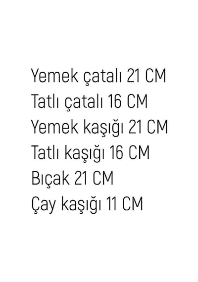 Çatal Kaşık Bıçak Seti 36 Parça Vizyon Gold Servis Takımı