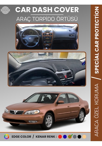 Nıssan Maxıma A33 2000-2003 Torpido Örtüsü Panel Koruma Araca Özel Uv Koruma Kaymaz Kolay Montaj - 930 Stiloto