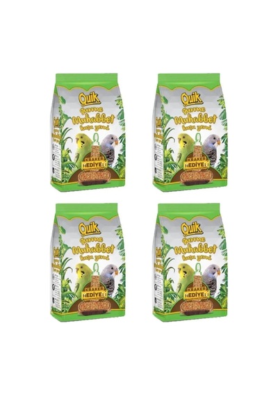 Quik Gurme Muhabbet Yemi 500 Gr Kraker Hediyeli X 4 Diğer