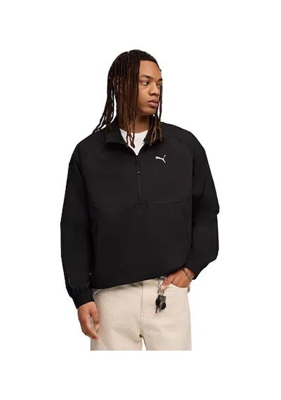 Puma Pumatech Half-zip Crew Erkek Günlük Ceket 63210101 Siyah Siyah