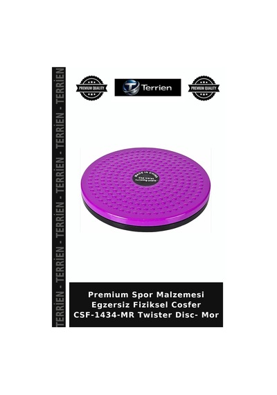 Premium Spor Malzemesi Egzersiz Fiziksel Cosfer Csf-1434-mr Twister Disc- Mor