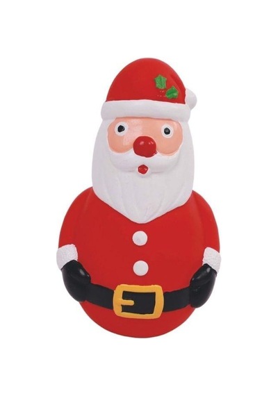 M-pets Noel Baba Latex Köpek Oyuncağı 7 Cm