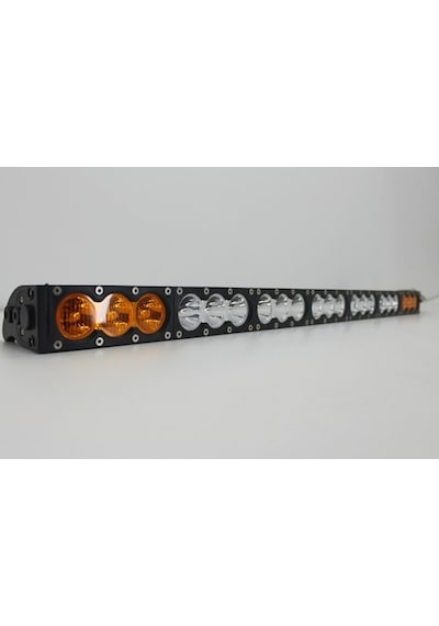 Rooster 210w 95cm Tek Sıra Beyaz Kenarı Turuncu Off Road