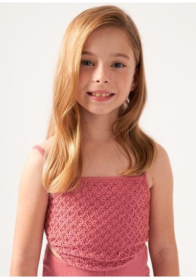 Mayoral Kız Çocuk Pembe Tulum 06859